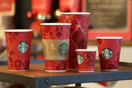 Starbucks holiday cups