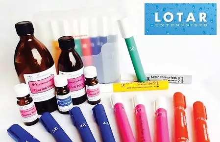 Lotar Testing Inks and Pens