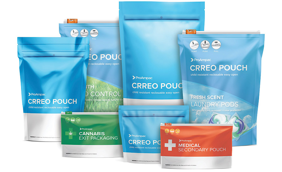 ProAmpac’s child-resistant pouches