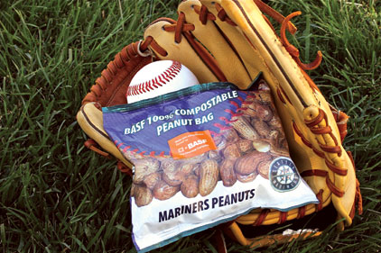 compostable peanut bag