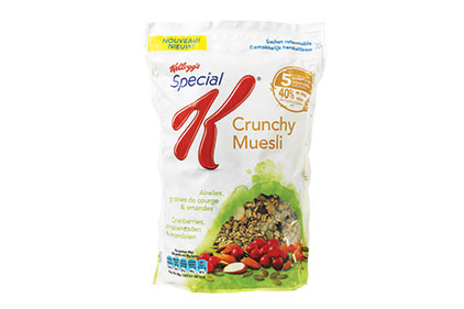 Kelloggs, Aplix easy-lock closure