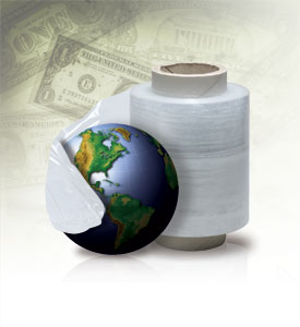 packaging, globe, money background