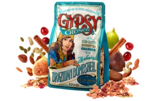 Gypsy Crunch reclosable food packaging
