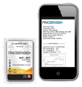 PakSense AutoSense cold-chain technology