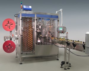 PDC International shrink sleeve label machine