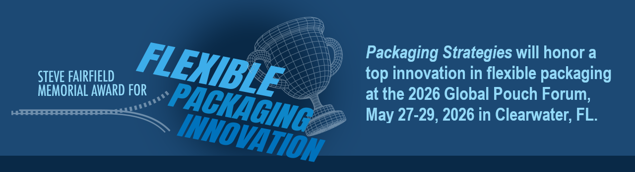 The Steve Fairfield Memorial Award for Flexible Packaging Innovation will annually honor a top innovator in flexible packaging.