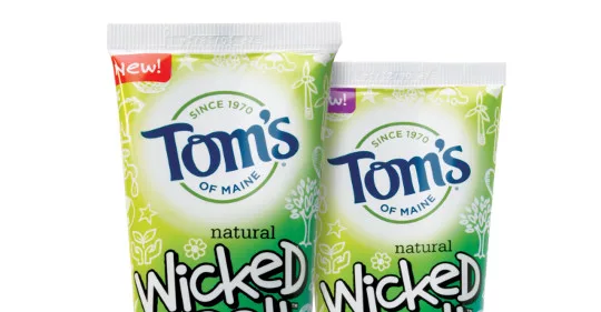 Toms Toothpaste flexible packaging