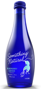 Something natural sparkling water bottle