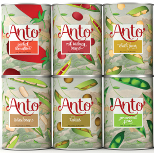 Anto canned food metal packaging