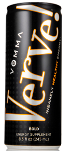 Verve Energy drink metal can