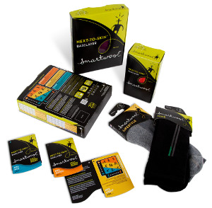 SmartWool outdoor clothing packaging