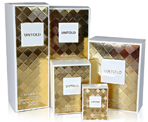 Elizabeth Arden's Untold perfume box