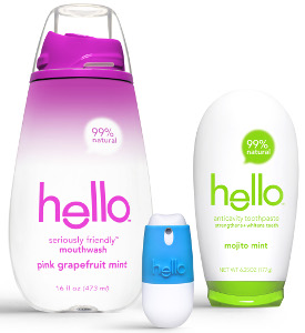Hello Oral Care Products rigid plastic