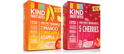 kind fruit bites Design Gallery 2017 Paperboard