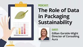Podcast: The Role of Data in Packaging Sustainability with guest, Gillian Garside-Wight, Director of Consulting at Aura