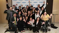 Student design teams from California Polytechnic State University and the Rochester Institute of Technology showcase their awards at the 2025 Paperboard Packaging Council’s Fall Meeting & Leadership Conference in Vancouver, Canada.