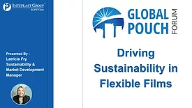 Leticia Fry of Inteplast Group at the Global Pouch Forum